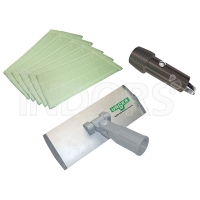 Supporto Panno Pulizia Vetri