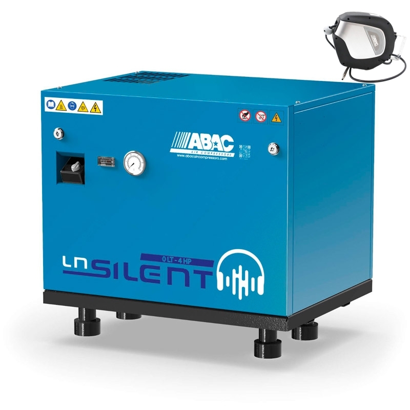 ABAC B6000 LN T7,5 - Compressore Aria Insonorizzato