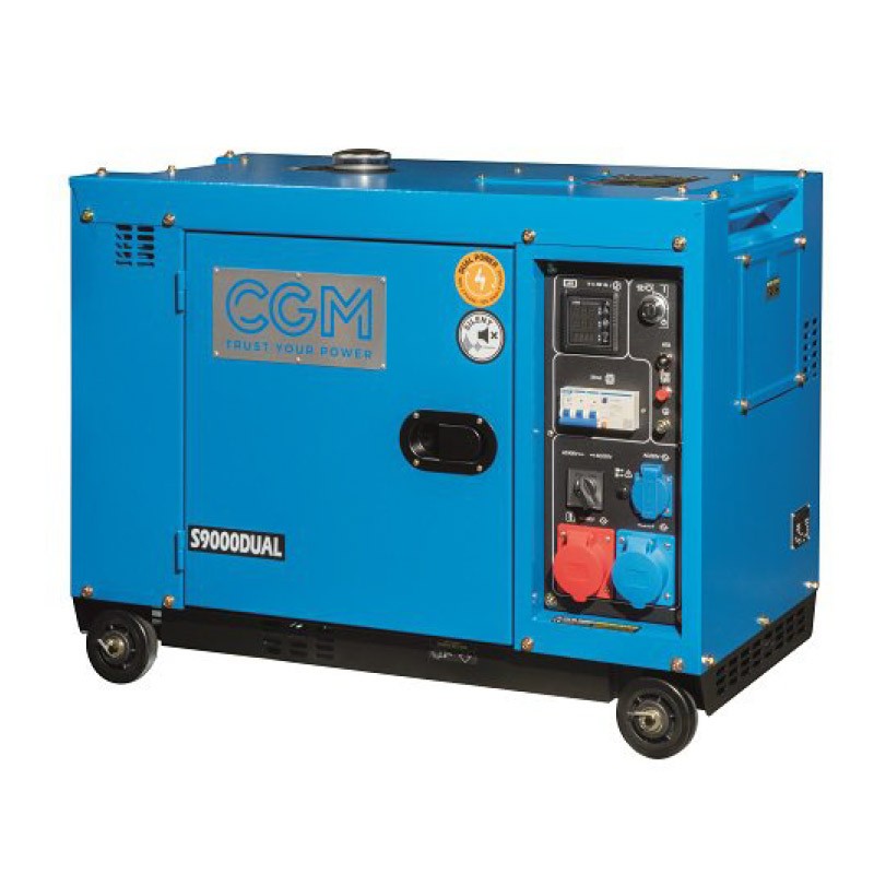 CGM S9000 DUAL - Générateur 9 KW - 400V/230V