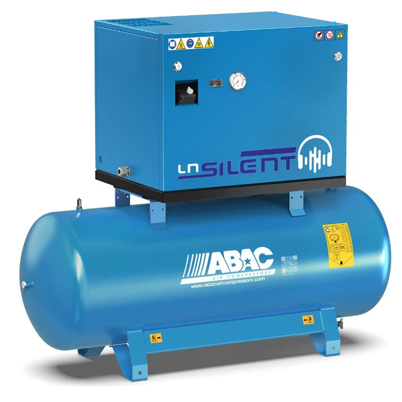 Compresseur silencieux ABAC LN1 B5900 270 T5.5 DOL - 5,5 CV