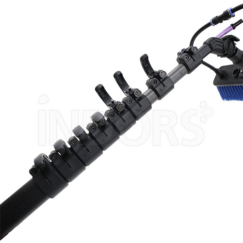 Perche Selfie Télescopique Fibre De Carbone 38-200 Cm - Léger Et Portable Avec Sac De Rangement