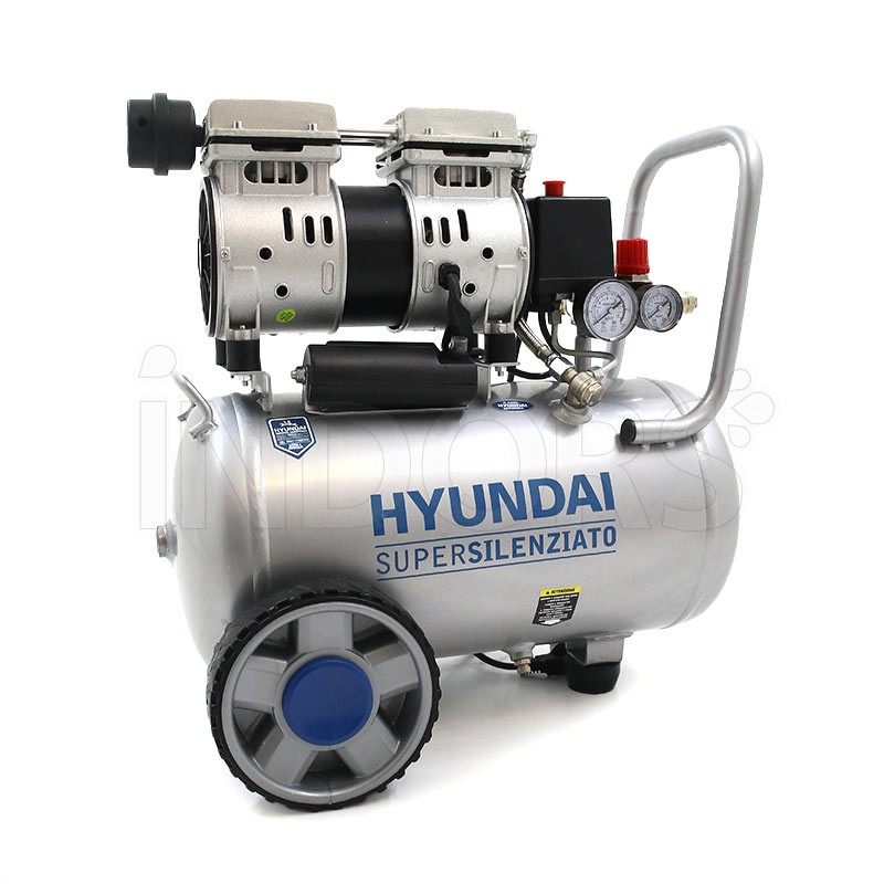 Hyundai 65700 24 L - Compresseur super silencieux - Moteur sans huile