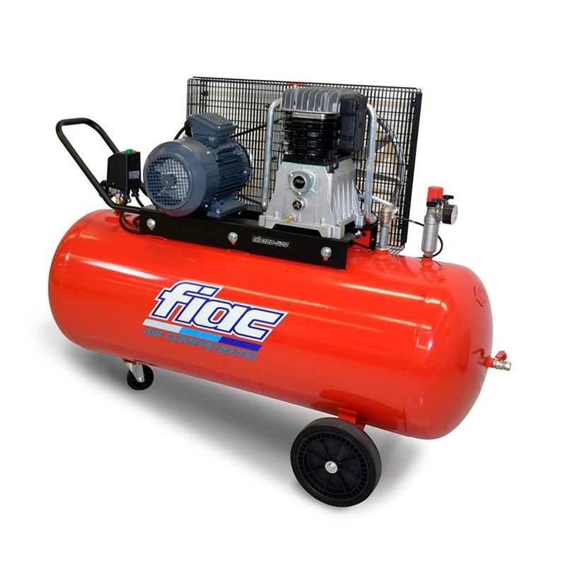 Fiac AB 300/678 et 300/858 - Compresseur 270 L - 5,5 et 7,5 CV avec roues