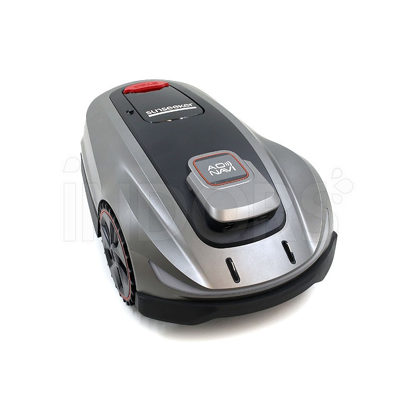 Sunseeker X5 - Tondeuse à gazon robotisée sans fil à batterie - Idéale pour les grandes pelouses multizones