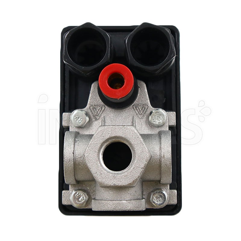 Pressostat 4 Voies Pour Compresseur D'air - Compact 8 Bars Max, Neuf