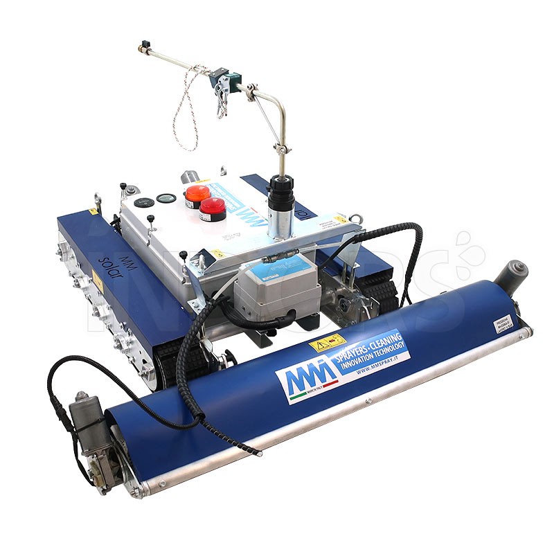Robot nettoyeur de panneaux photovoltaïques - Modèle MMS02 [1300 m²/h]