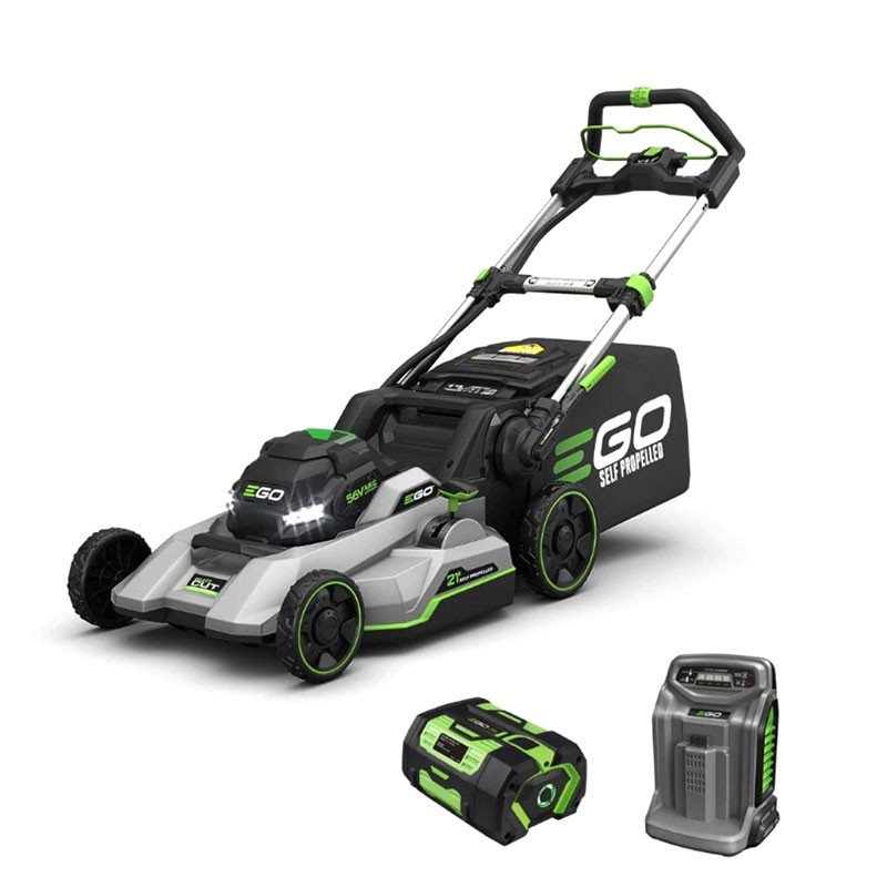 EGO LM2135E-SP - Tondeuse autotractée 52 cm - Kit batterie 7,5 Ah + chargeur rapide