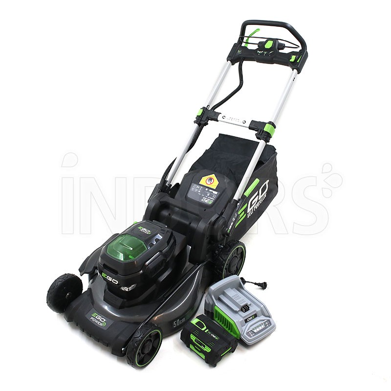 Tondeuse à gazon EGO LM2021E-SP - 50 cm, 3 fonctions - Kit batterie 5 Ah + chargeur