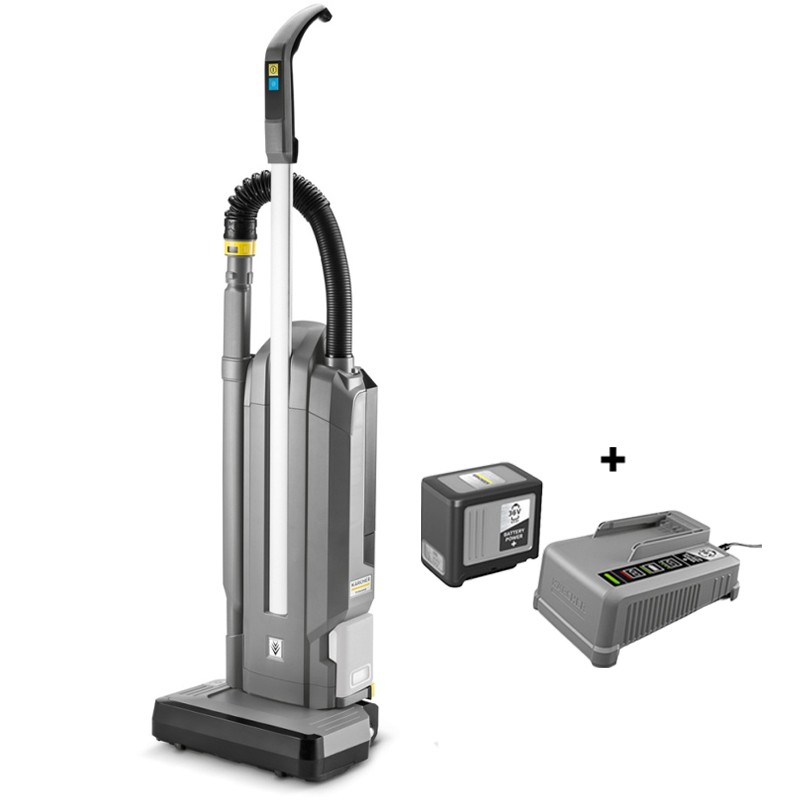 Karcher CV 30/2 BP Pack - Aspirateur sans fil - avec brosse rotative pour tapis