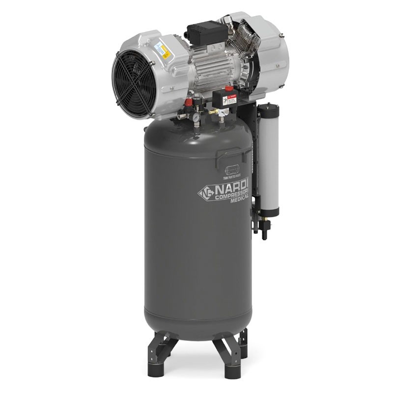 Nardi Extreme 2D 100 L - Compresseur dentaire 2÷3 CV - avec sécheur - max. 6 unités