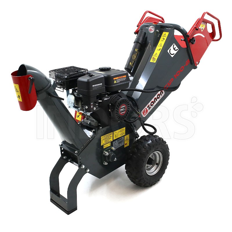 Broyeur de branches essence Zanon CIP 100-B - Moteur Loncin 196 cm3