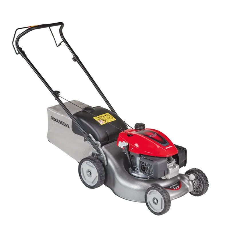 Tondeuse à gazon essence Honda HRG 466 SK 3 en 1 - 145 cm³ - Bac de ramassage 50 L - Gamme IZY