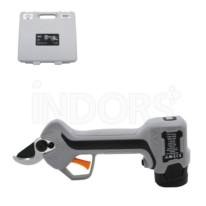 Ciseaux électriques Volpi KV295 - 14,4 V 2,5 Ah