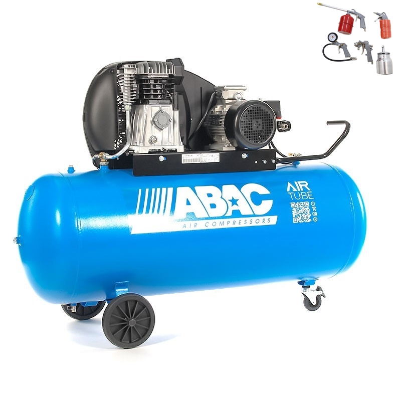 ABAC EXT A39B 270 CT4 - Compresseur d'air 270L - Triphasé 4 CV - EXPO