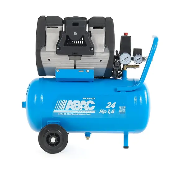 Compresseur portable sans huile ABAC Pole Position OS15P pour usage domestique