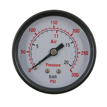 Abac 6214345000 - Manomètre pour compresseurs d'air avec raccord 1/4'' max 11 bar