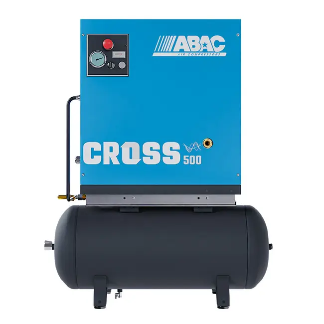 Compresseur à vis ABAS CROSS 500 100 litres - 5,5 CV silencieux