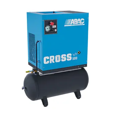 Compresseur à vis ABAS CROSS 500 100 litres - 5,5 CV silencieux