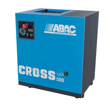 Compresseur à vis sur socle ABAS CROSS 500 - 5,5 CV silencieux
