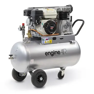 Compresseur d'essence ABAC EngineAIR 4/100 et 5/100 - 100 L avec moteur Honda GP 160