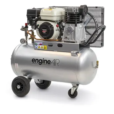 Compresseur d'essence ABAC EngineAIR 4/100 et 5/100 - 100 L avec moteur Honda GP 160
