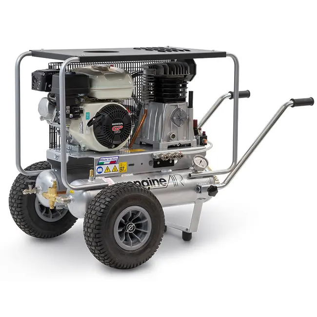 Compresseur d'essence ABAC EngineAIR 5/11+11R LT avec double réservoir 11+11 L