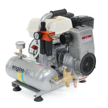 Compresseur à essence ABAC EngineAIR 5/4 L 10 bar pour usage professionnel