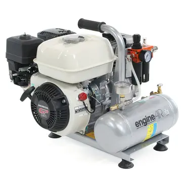Compresseur à essence ABAC EngineAIR 5/4 L 10 bar pour usage professionnel