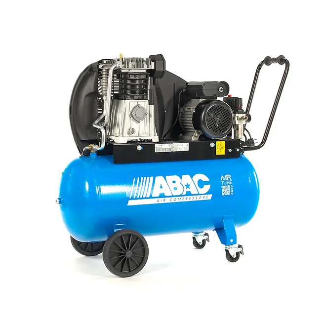 Compresseur monophasé à entraînement par courroie ABAC EXP A49B 90 CM3 - 90 litres