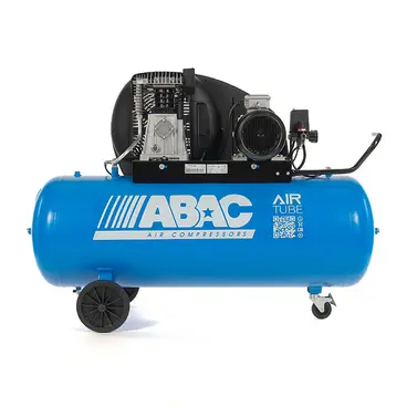 Compresseur triphasé professionnel ABAC EXT A39B 200 CT4 avec réservoir de 200 L