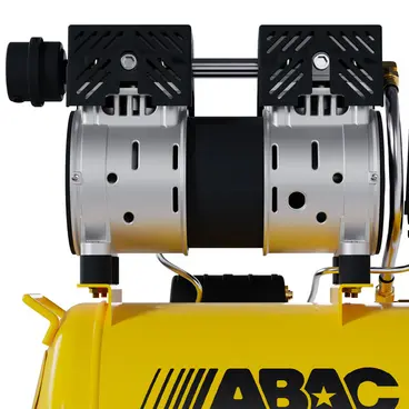 Compresseur d'air Abac Pole Position XT SIL 10 - 1129981175 8 bars avec réservoir de 24 L
