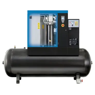 ABAC SPINN 5,5 - 15 kW - Compresseur Rotatif à Vis avec Réservoir 270 L