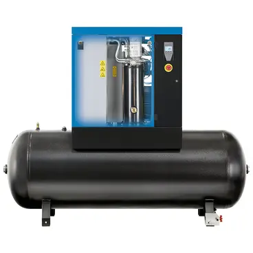 ABAC SPINN 5,5 - 15 kW - Compresseur Rotatif à Vis avec Réservoir 270 L