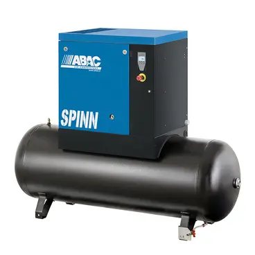 ABAC SPINN 5,5 - 15 kW - Compresseur Rotatif à Vis avec Réservoir 270 L