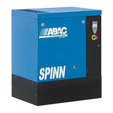 ABAC SPINN 5.5X - Compresseur à vis 5,5 kW - 7,5 CV Triphasé à Vitesse Fixe