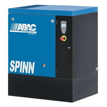 ABAC SPINN 5.5X - Compresseur à vis 5,5 kW - 7,5 CV Triphasé à Vitesse Fixe