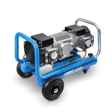 Compresseur d'air à cycle continu Abac Tech Pro ATF-S 4 5+5 10 10 bar 4 CV avec réservoir de 5+5 L