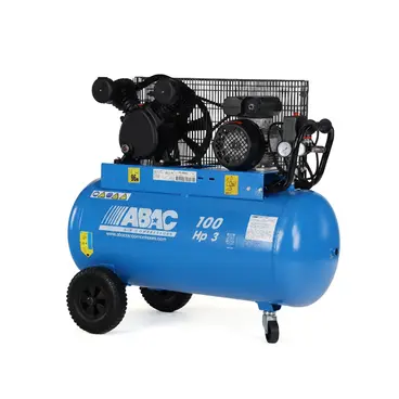 Compresseur à piston monophasé Abac VCF3/100 CM3 - 3 CV avec moteur bicylindre en V