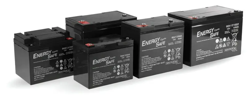 Accu Italia Energy Safe Cyclic 12V 45 Ah 00412402 - Batterie au plomb AGM pour équipements électriques