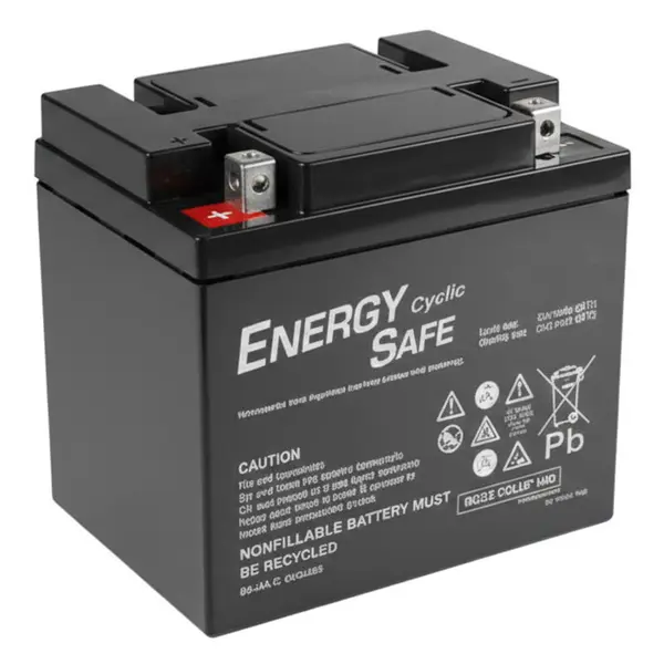 Accu Italia Energy Safe Cyclic 12V 45 Ah 00412402 - Batterie au plomb AGM pour équipements électriques