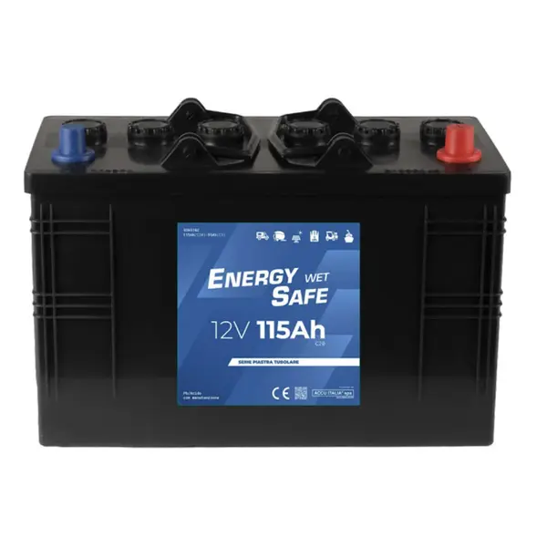 Accu Italia ES12115T 0365102 - Batterie plomb-acide 12 V 115 Ah pour véhicules électriques