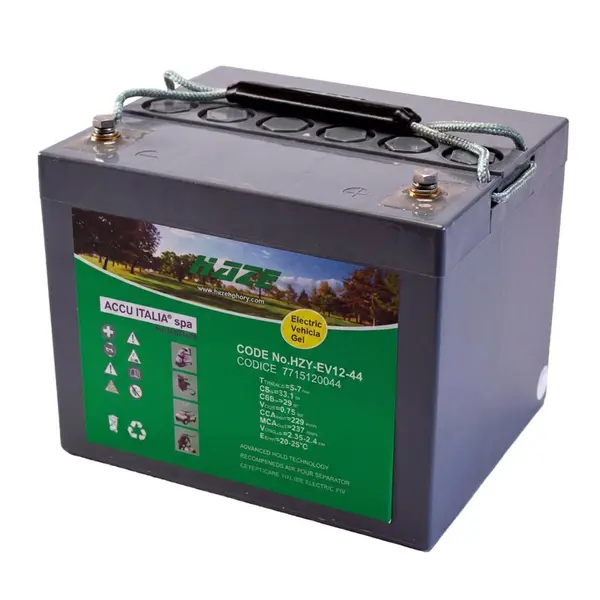 Haze HZY12-44EV 7715120044 - Batterie gel 12 V 45,4 Ah pour véhicules électriques et professionnels