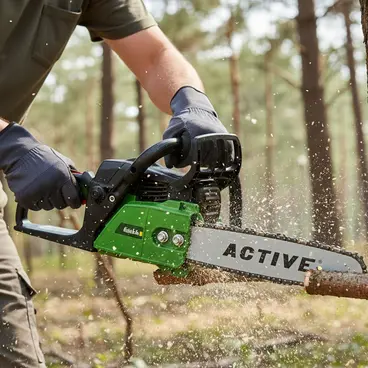 Tronçonneuse portative Active 39.39 avec guide de 30 cm