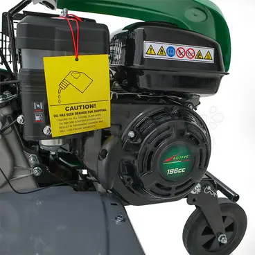 Active AC900 800725 - Motoculteur Professionnel à Essence 196 cc Largeur de Travail de 60 à 90 cm