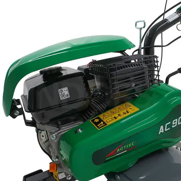Active AC900 800725 - Motoculteur Professionnel à Essence 196 cc Largeur de Travail de 60 à 90 cm