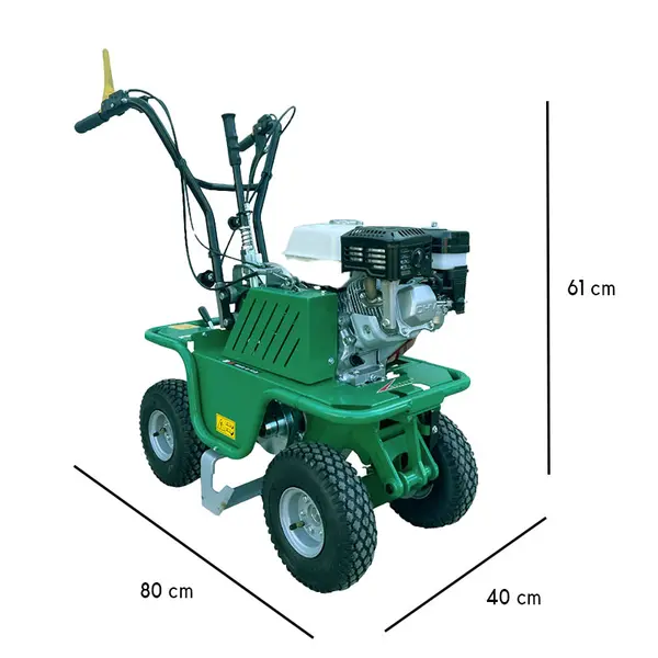 dimensions Dégazonneuse professionnelle Active Sod Remover 4WD 30/39 cm