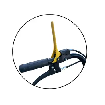 Poignée anti-vibration pour dégazonneuse active 4WD