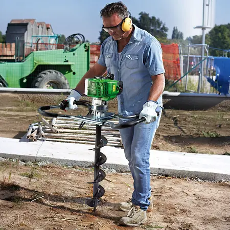 TDU155 Active - Tarière professionnelle à double poignée