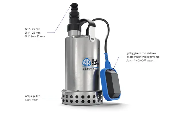 Annovi Reverberi ARUP 750XC - Pompe submersible pour eau claire