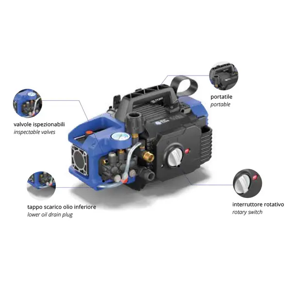 Annovi Reverberi AR 611 - Nettoyeur haute pression compact